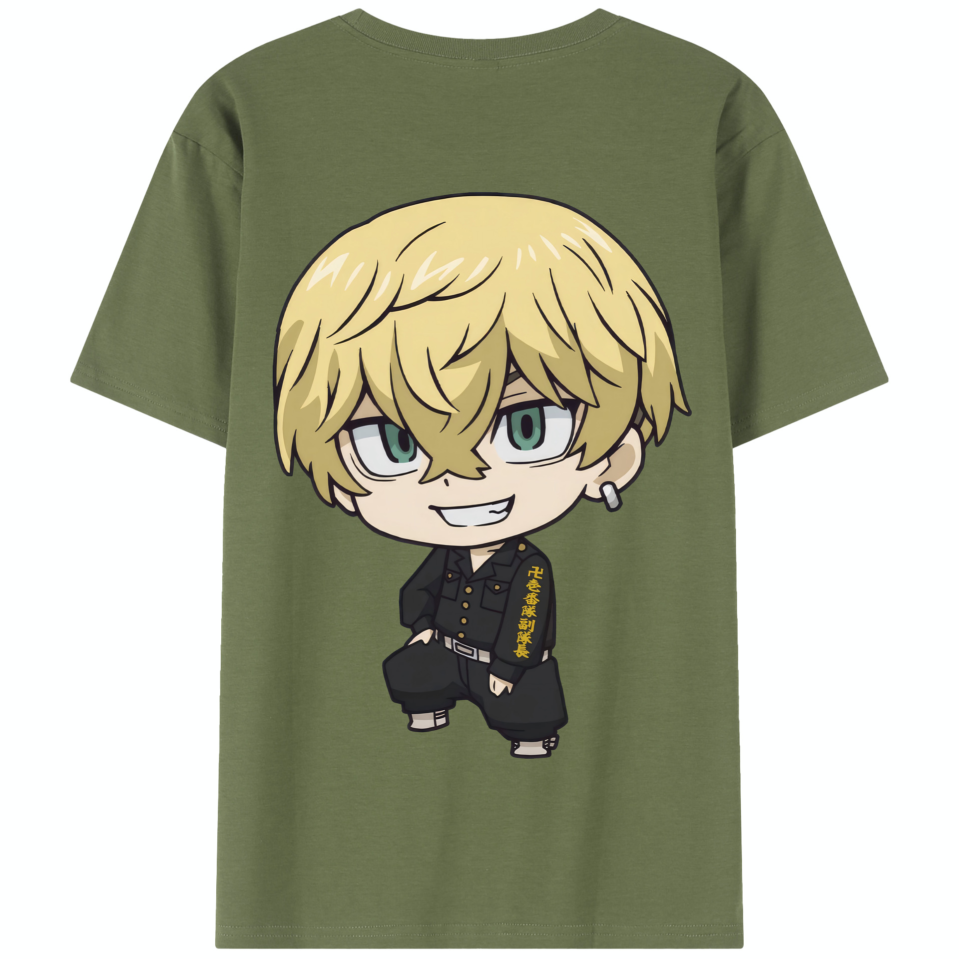 （画像用） 東京リベンジャーズ Tokyo Revengers 綿100％半袖Tシャツ（背面プリント）